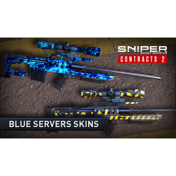Sniper Ghost Warrior Contracts 2 - Blue Servers Skins