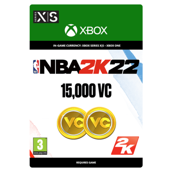 NBA 2K22: 15,000 VC