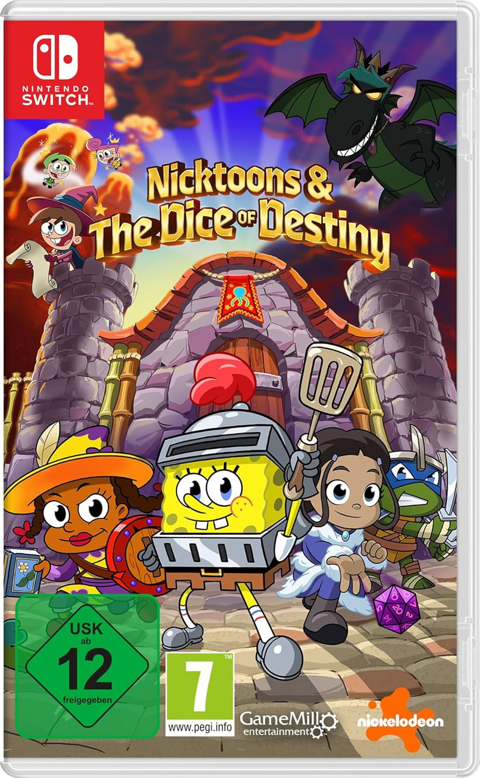 Nicktoons and the Dice of Destiny - Switch