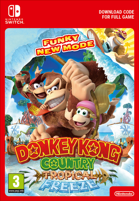 Donkey Kong Country: Tropical Freeze Switch Download ( Uk - EU)
