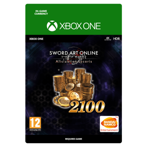 SWORD ART ONLINE Alicization Lycoris 2100 SAO Coin