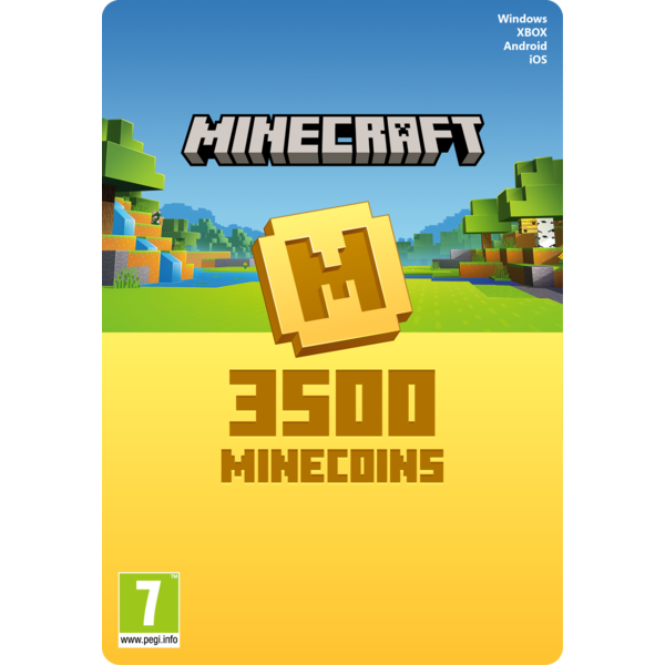 Minecraft Minecoins Pack  3500 Minecoins - Xbox Series X / S - XBOX One - PC Windows