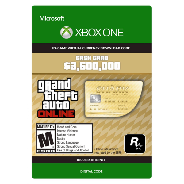Grand Theft Auto V: Whale Shark Cash Card