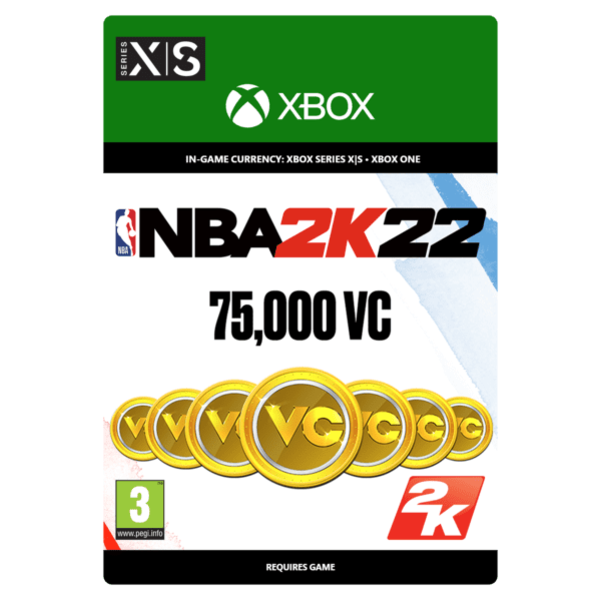 NBA 2K22: 75,000 VC